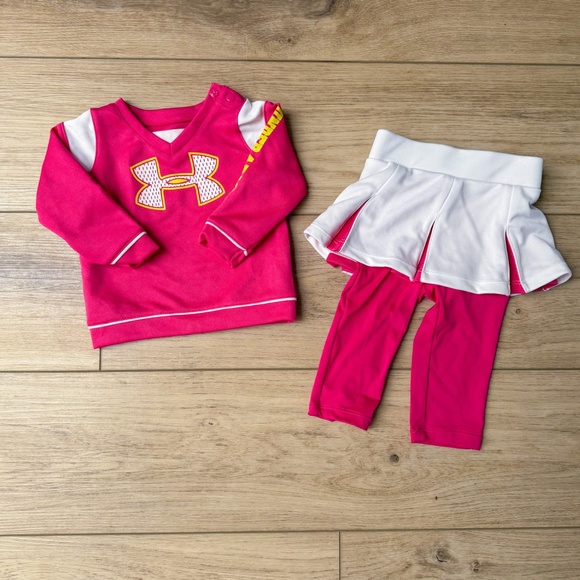 BABY GIRLS SPORTY AND COMFY FALL CLOTHING BUNDLE SIZE 3-6 MONTHS - Picture 3 of 7